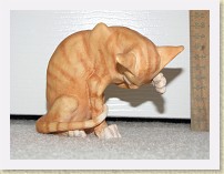 IMG_3843_cat_7 * stone resin #7, Border Fine Arts Studio A7607 The Groomer (Ginger) Tabby Cat; Character Collections January 2007/Feline Fun (Ocean Shores, WA; Dec. 2009) * stone resin #7, Border Fine Arts Studio A7607 The Groomer (Ginger) Tabby Cat; Character Collections January 2007/Feline Fun (Ocean Shores, WA; Dec. 2009) * 3648 x 2736 * (2.21MB)