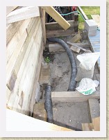 IMG_1288_retaining_wall_repair * Retaining Wall Repair Project--May-July 2009Middle and south. Supports under the wall. Under the supports are two vertical 2x2at the back, and 5-6 2x2s at the front. The 2x2s vary in length from about 50-100 cm. The front ones were straight forward to pound in. The back ones were harder--the full-length (8' or 10') 2x2 was pounded in, then cut off by reaching under the wall with a reciprocating saw. * Retaining Wall Repair Project--May-July 2009Middle and south. Supports under the wall. Under the supports are two vertical 2x2at the back, and 5-6 2x2s at the front. The 2x2s vary in length from about 50-100 cm. The front ones were straight forward to pound in. The back ones were harder--the full-length (8' or 10') 2x2 was pounded in, then cut off by reaching under the wall with a reciprocating saw. * 2736 x 3648 * (3.32MB)